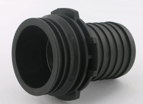 Raccord de tuyau droit 50 mm avec connexion mâle T7 · réf. 1091750