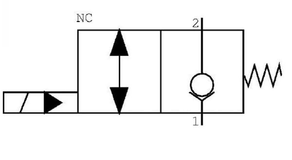 Valve 2/2 SVP10NOR 12VDC vue 4