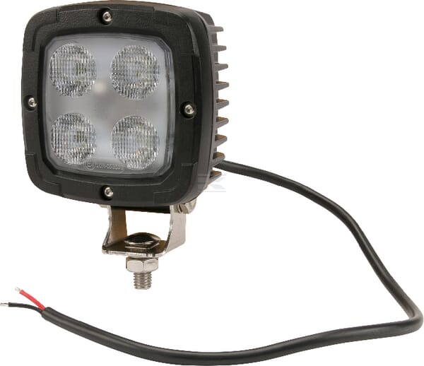 CRAWER LED Arbeitsscheinwerfer rund 30W (Kleiner Kraftprotz) - mit H9  Stecker 