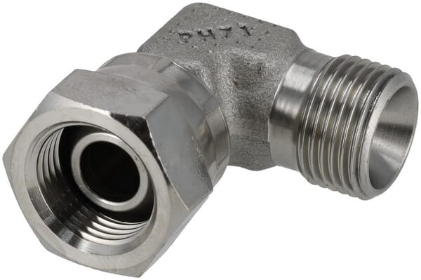 Úhlový adaptér M/F 3/8" BSP SS