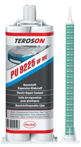 Colle bicomposant plastique PU9225SFME Super rapide - 50ml · réf. LC1786434