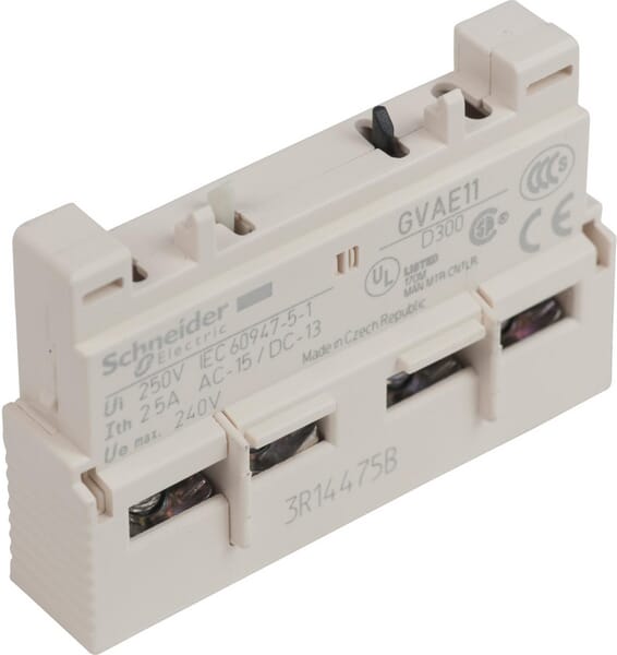 Mod.contacts auxiliaire 1Ö +1F · réf. GVAE11