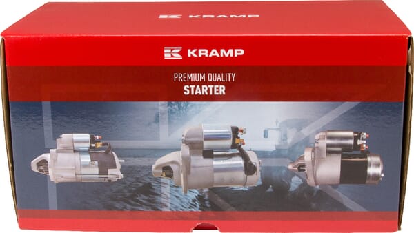 Démarreur 12V 3,1 kW 9 dents, Kramp vue 5