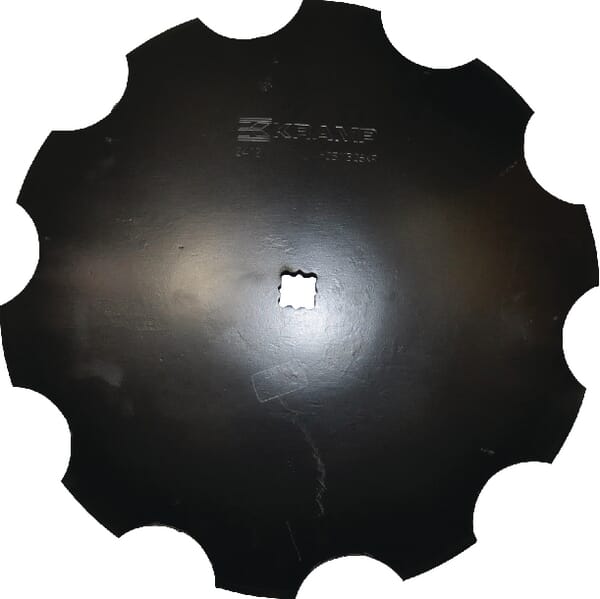 Disque de herse crénelé 510x3,5 Tr.23-26 — réf. HD511326KR