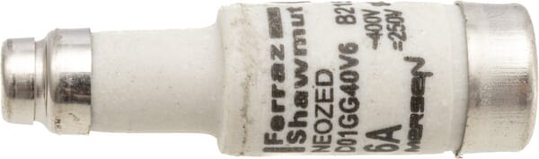 Fusible 400V 6A longueur 36mm · réf. 06AD01