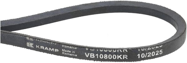 Courroie trapézoïdale 10x800 Z31 1/2 — réf. VB10800KR