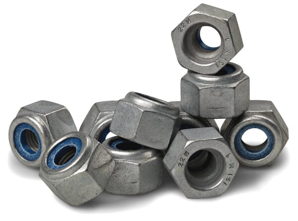 Écrou M10x1,25 L-6H DIN1657 7,4 Zn · réf. 503856301