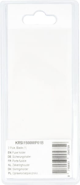 Porte-fusible 2 pôles, lame (1) vue 2