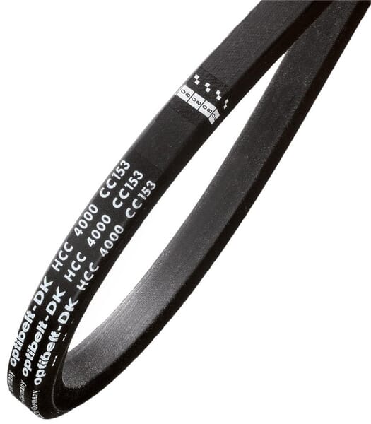 Double V-belt profile HCC