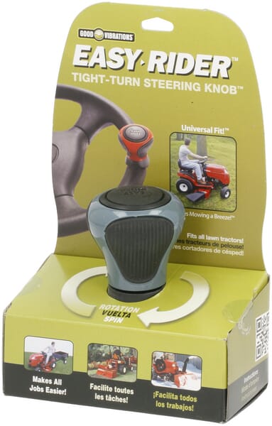 Buy good vibrations easy rider tight turn steering knob grey KRAMP