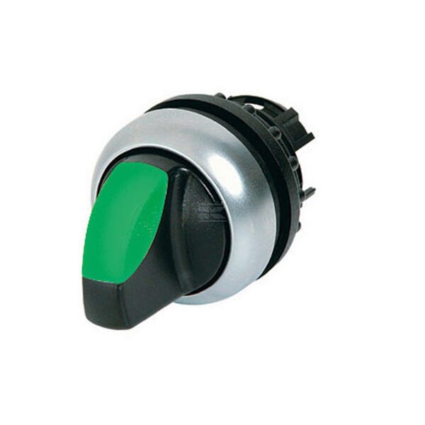 Comm.rotatif lumineux vert vue 2