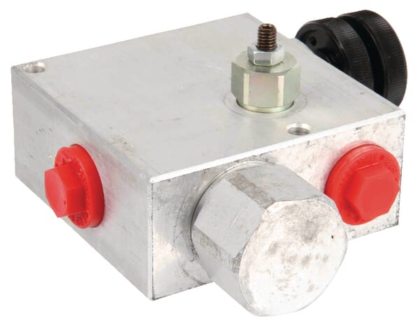 3cestné průtokové regulační ventily typ VPR ET – VMP+VE