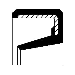 Joint BAOF 22x28x6 72NBR — réf. 5124750N