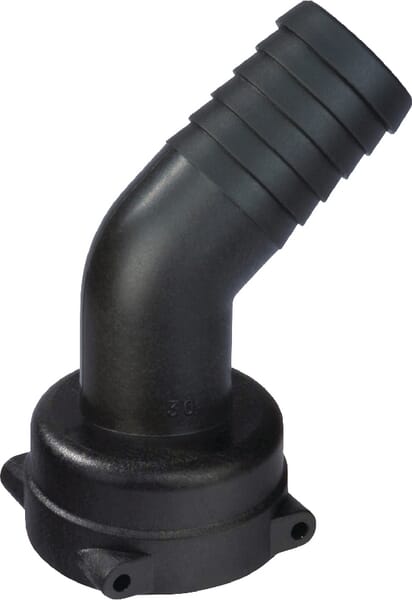 Raccord de tuyau 45° 25 mm avec connexion femelle T3 · réf. 1192320
