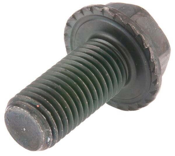 Pojistný šroub s vroubkovaným spodkem