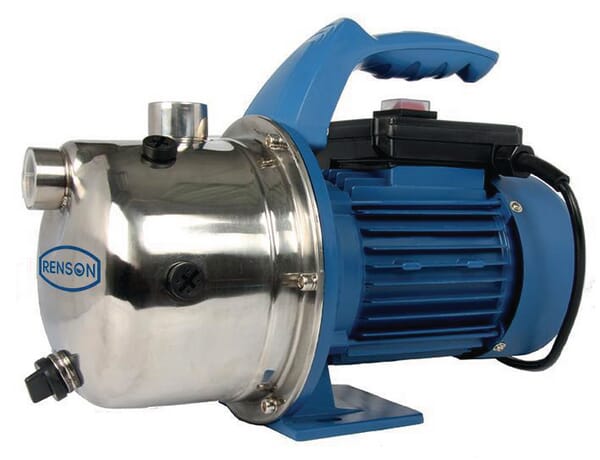 Pompe de surface jet monocellulaire en inox monophasée 0,75 kw — réf. 159268