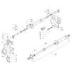 Axle For 20.22 Joint Housing And Steering Cylinder