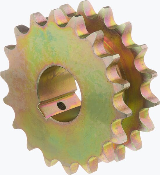 Pignon double 3/4" x 18T · réf. 34240036