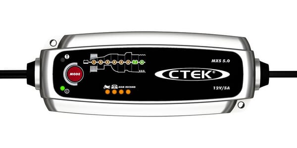 Charg. batt. 12V 5A MXS 5.0 T · réf. 56305CTEK
