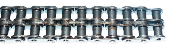 Chaîne à rouleaux ASA80 double · réf. RS802