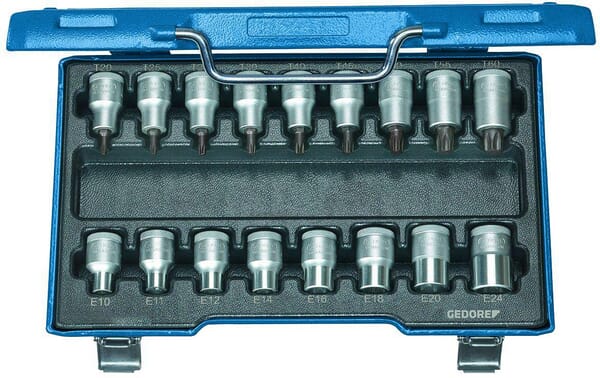 19ITX Sada nástrčných klíčů - torx 1/2"