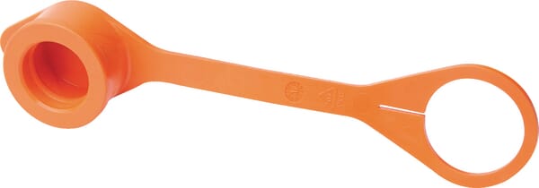 Bouchon orange pour mâle NV3/4 · réf. TF2FI34