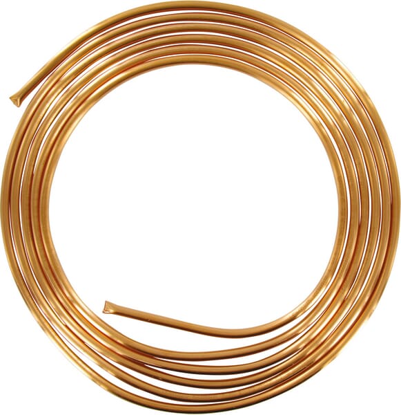 Tube cuivre conduite frein 5 m — réf. RL08005