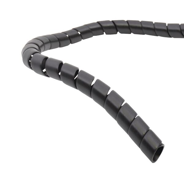 Spirálový ochranný kryt černý 20-27