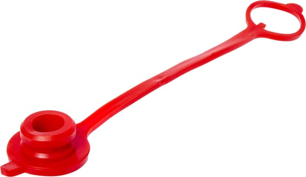 Bouchon femelle rouge type 25 · réf. SKP9F250
