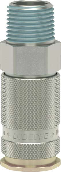 Raccord rapide f.mâle BSP 1/2" · réf. ESACG12A