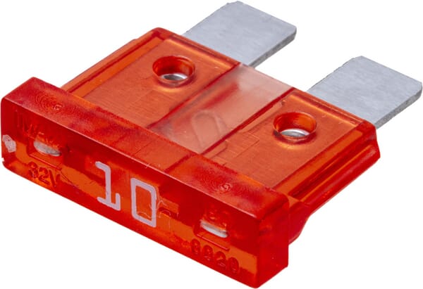 Fusible lame standard 10A longueur 20mm rouge pack 100x iMaXX · réf. SI22010