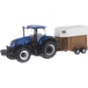 New Holland T7.315 tractor with horse trailer
