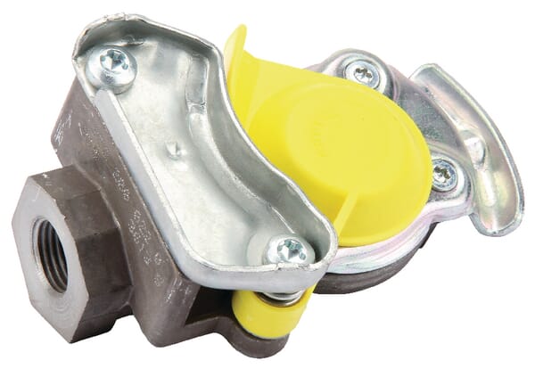 Tête d'attelage ouverte M16x1.5 jaune · réf. 9522000220