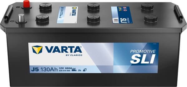 Batterie 12V 130Ah 680A J5 VARTA Promotive SLI — réf. 630014068