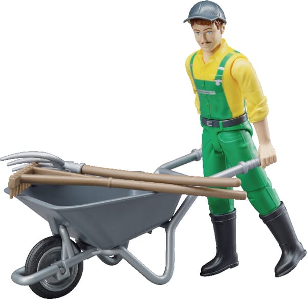 Figurine de fermier avec accessoires · réf. U62610