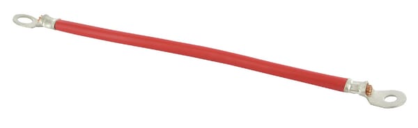 Câble de batteries rouge 20cm 2xoeillets 12,7 mm · réf. FGP012065