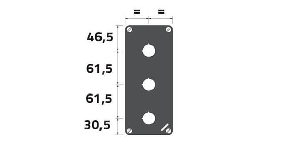 Boite à poussoirs aluminium vue 2