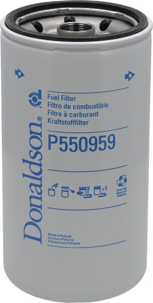 Filtre à carburant à visser sur secondaire  — réf. P550959
