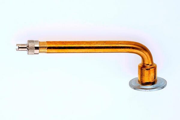 Valve pour pneu avec chambre à air de camion Alligator 75D-94° vue 2