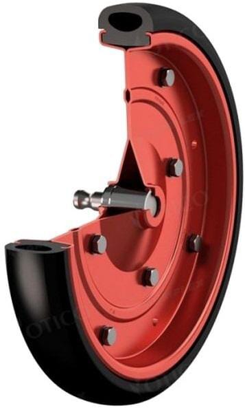 Rouleau de pression 318x50mm avec roulement · réf. 00310101FN
