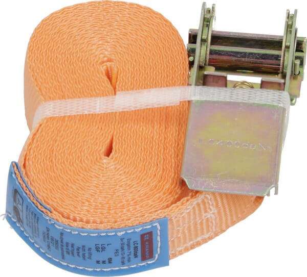 Upínací popruh typ 25A, 4 kN, s přítlačnou ráčnou, nekonečný, 6 m