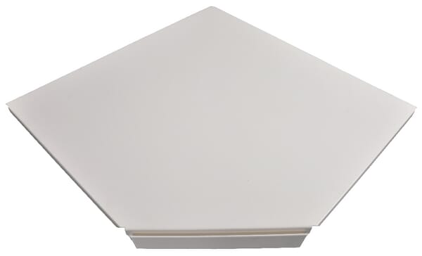 Tablette 90° 47 cm blanc cassé · réf. 57141747J