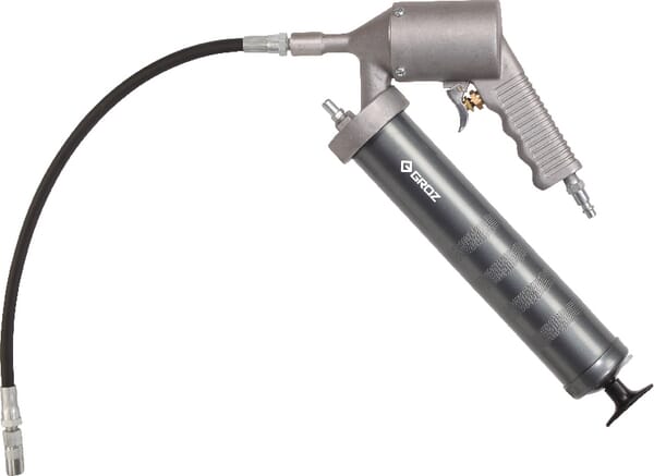 Pompe à graisse pneumatique + flexible Groz — réf. 43324GROZ