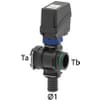 Electrical proportional control valve in CAN-Bus