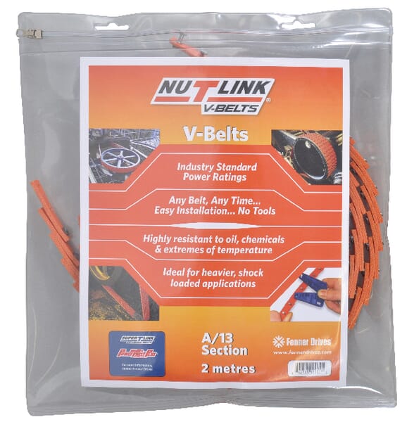 Courroie trapézoïdale Nu-T-Link A/13 — réf. ANUT132