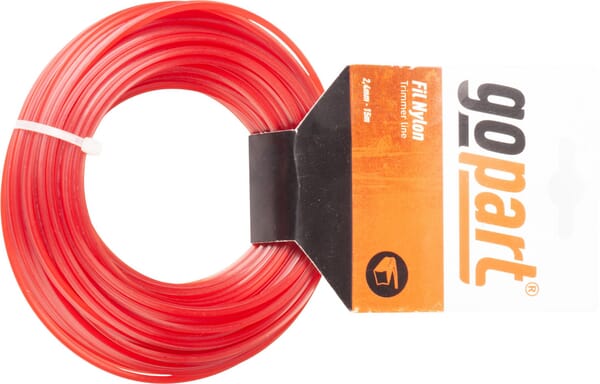 Fil de coupe Ø 2.4mm 15m carré rouge gopart — réf. NL2415SGPG