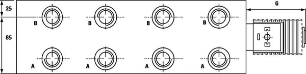 Plaque de base NG10+forage vue 5