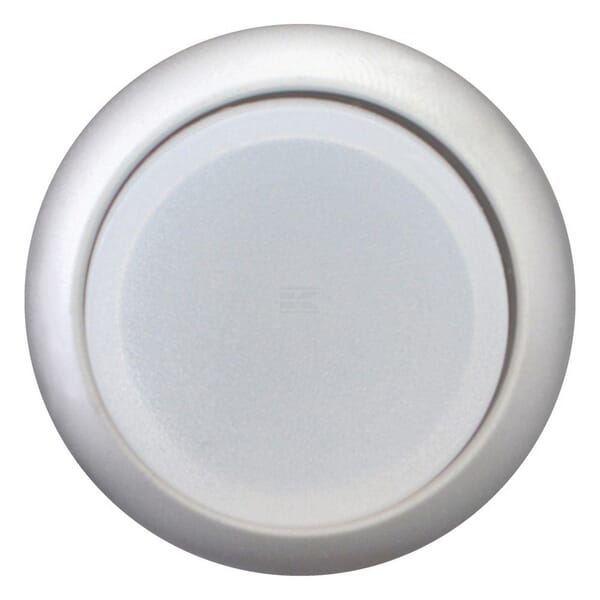 Bouton-poussoir lumineux blanc vue 4