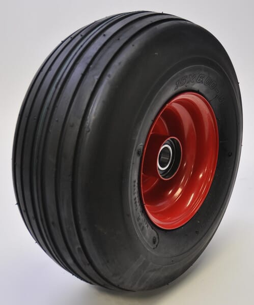 Roue cpl. 15x600-6 Lely vue 2