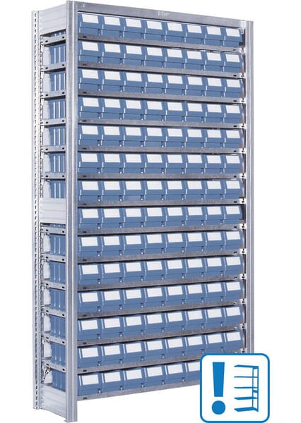 Prodloužení skladovacího regálu 1850x1008x424 mm